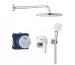 Grohe Eurosmart zestaw podtynkowy prysznicowy 2 func deszczownica 250 chrom