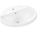 Hansgrohe Xuniva D Umywalka wpuszczana w blat 550/450 1/o na bat. z przelewem biały
