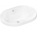 Hansgrohe Xuniva U Umywalka wpuszczana w blat 550/400 b/o na bat. z przelewem SmartClean biały