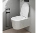 Hansgrohe EluPura S Miska wisząca WC 540 bezrant. AquaHelix Flush SmartClean z deską WC SoftClose QuickRelease Slim biały