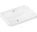 Hansgrohe Xuniva Q Umywalka wpuszczana w blat b/o na bat. z przelewem 550x400 Biały