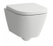 Laufen Meda biały matowy miska podwieszana wc vortex silent flush 490x360 mm rimless compacto 