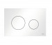 TECE Loop - przycisk spłukujący do WC z tworzywa, biały - 823387_O1