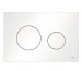 TECE Loop przycisk spłukujący do WC z tworzywa, biały matowy - 823392_O1