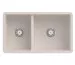 Villeroy & Boch Subway 80 U zlewozmywak podblatoowy 750 x 440 mm Crema CeramicPlus