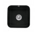 Villeroy & Boch Cisterna 50 zlewozmywak podblatoowy 445 x 445 mm Pure Black