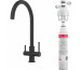 Franke Bateria kuchenna do wody filtrowanej Lina Clear Water filtr Franke Clear Water Czarny mat