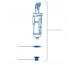 Duravit HP Console with one cut-out, 16x1000x550, Linen