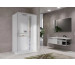 Novellini Glax 2.0 kabina z hydromasażem 120x80 prawa bat term.hammam silver