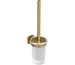 Kludi Vela S zestaw ze szczotką do WC Brushed Gold