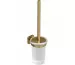 Kludi Vela S zestaw ze szczotką do WC Brushed Gold