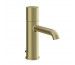 Gessi Habito Bateria umywalkowa z odpływem i przyłączami elastycznymi Brass Brushed PVD
