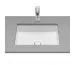 Roca Inspira Square Umywalka Podblatowa 430X320 Mm Fineceramic , Supraglaze - 841282_O1
