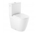 Roca Ona Miska WC kompaktowa stojąca przyścienna Rimless 37x60 cm Supraglaze biały - 846141_O1