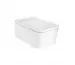 Roca Inspira Square Miska WC wisząca Rimless 37x56 cm Supraglaze biały - 841333_O1