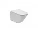 Roca gap square compacto zestaw miska wc podwieszana rimless + deska wolnoopadająca slim duroplast - 819609_O1