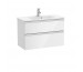 Roca Gap Compacto Unik Zestaw łazienkowy umywalka z szafką 80 cm biały - 840677_O1