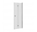 Roca Capital Drzwi prysznicowe składane uniwersalne 80x195 cm Maxi Clean szkło przezroczyste/chrom - 721161_O1