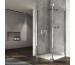 SanSwiss Cadura Ścianka prysznicowa boczna 90 cm Aquaperle szkło przezroczyste/srebrny połysk - 787090_O1