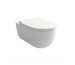 Hushlab Colori d` Italia Miska WC wisząca w zestawie z deską wolnoopadającą biały połysk 54 cm - 858417_O1