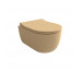 Hushlab Colori d` Italia Miska WC wisząca w zestawie z deską wolnoopadającą kaszmir mat 49 cm - 858431_O1