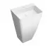 Omnires Parma Umywalka Wolnostojąca Marble+, 55X43Cm, Biały Połysk - 844425_O1