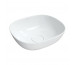 SILK400BP SILK umywalka nablatowa Marble+, 40x35cm, biały połysk - 844443_O1