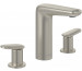 Villeroy & Boch Antao Bateria umywalkowa trzyotworowa Brushed Nickel Matt - 900505_O1