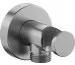 Duravit Przyłącze ścienne do węża Stal nierdzewna szczotkowany 55x102x55 mm - 903439_O1