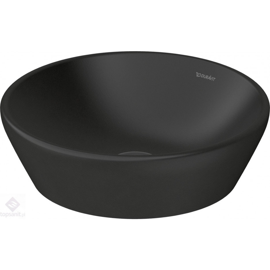 Duravit D-Neo Umywalka nablatowa 40 cm antracyt mat