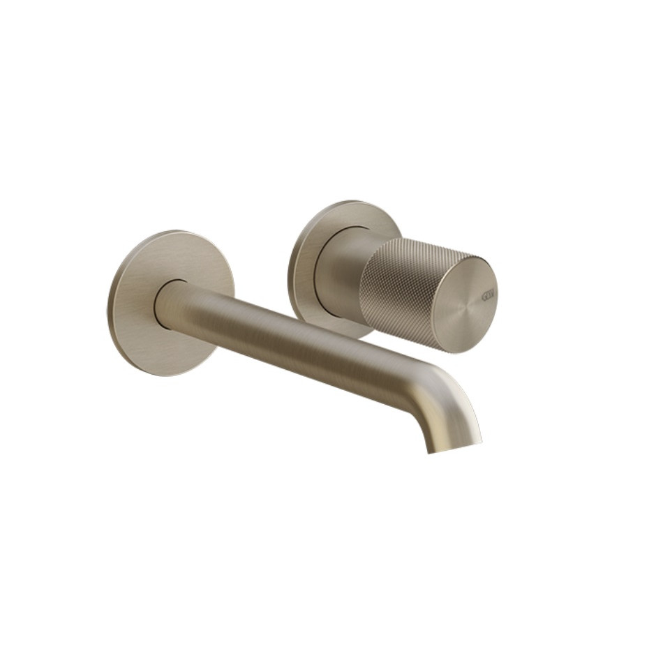 Gessi Habito Diamantato Część zewnętrzna do baterii umywalkowej ściennej Finox Brushed Nickel