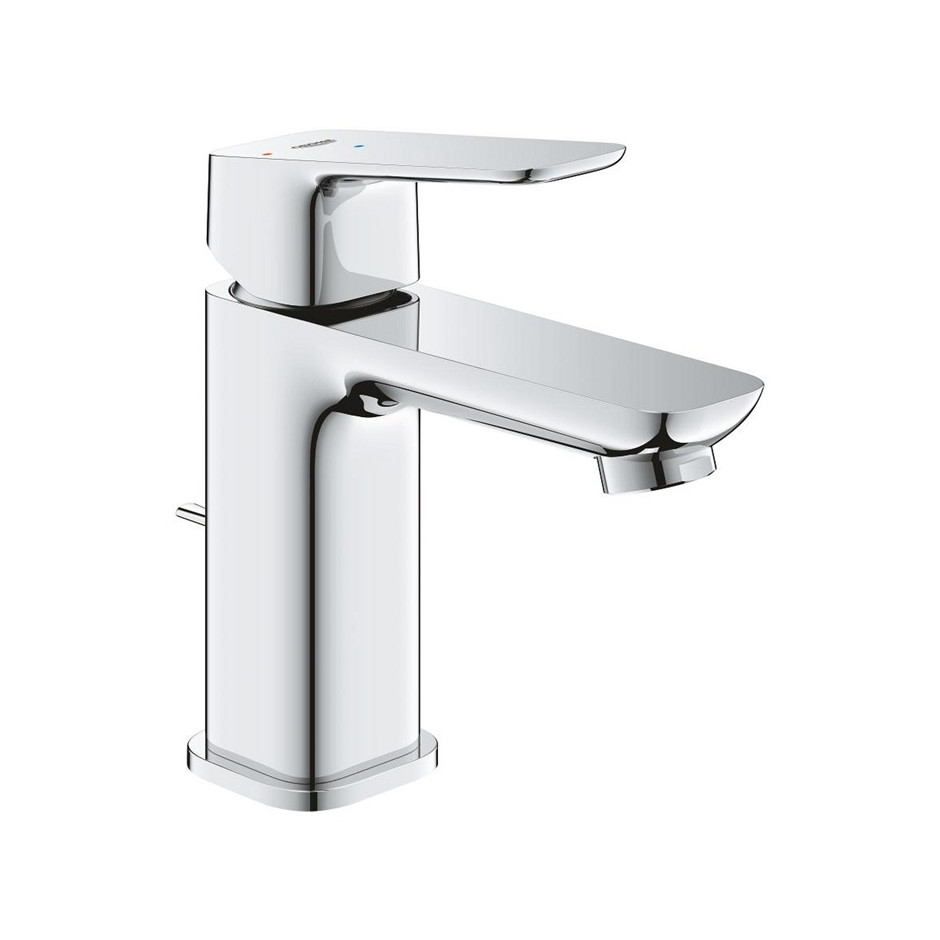 Grohe Cubeo Bateria umywalkowa, rozm. S z funkcją oszczędzania, chrom