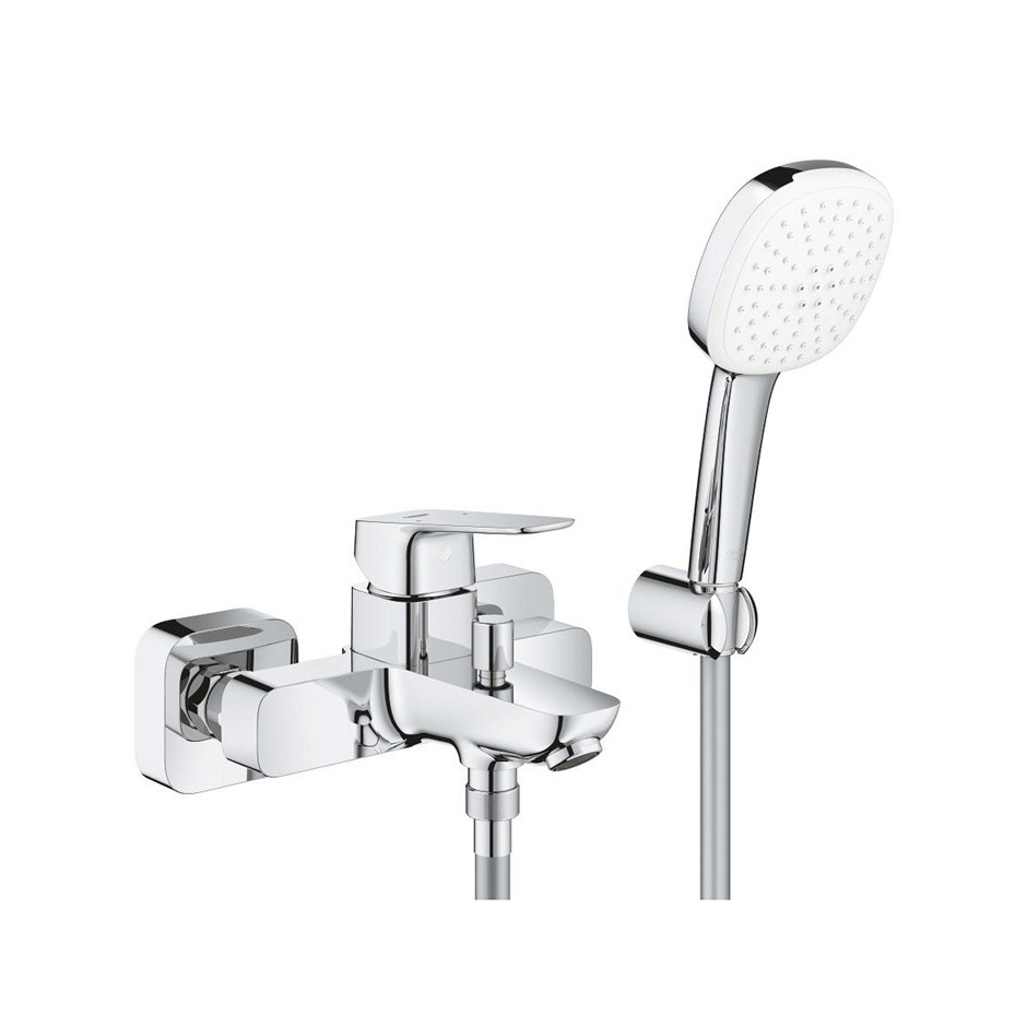 Grohe Cubeo Jednouchwytowa bateria wannowa chrom