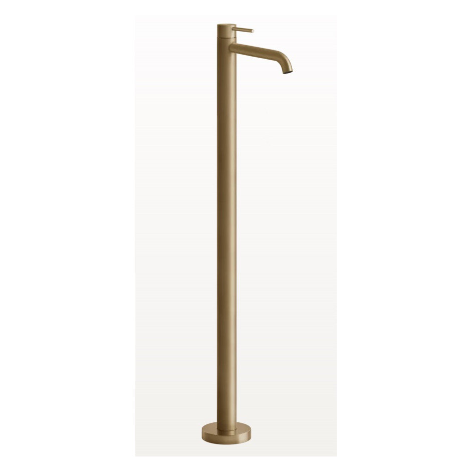 Gessi 316 Flessa bateria umywalkowa wolnostojąca bez odpływu Warm Bronze Br. PVD
