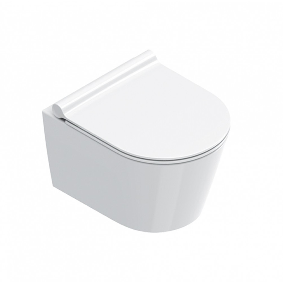 Catalano Zero Miska wisząca 46cm NewFlush + Deska w/o WC 0111460001 + 0151200001