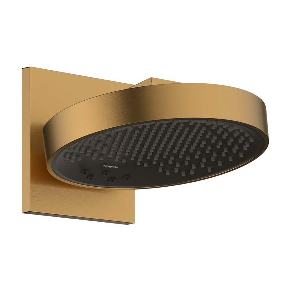Hansgrohe Rainfinity deszczownica 250 3jet z przyłączem ściennym Brąz Szczotkowany