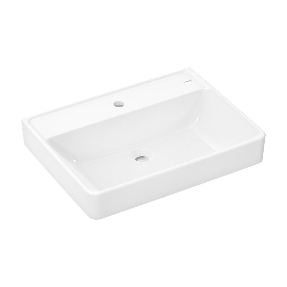 Hansgrohe Xanuia Q Umywalka wisząca 650/480 1/o na bat. bez przelewu SmartClean biały