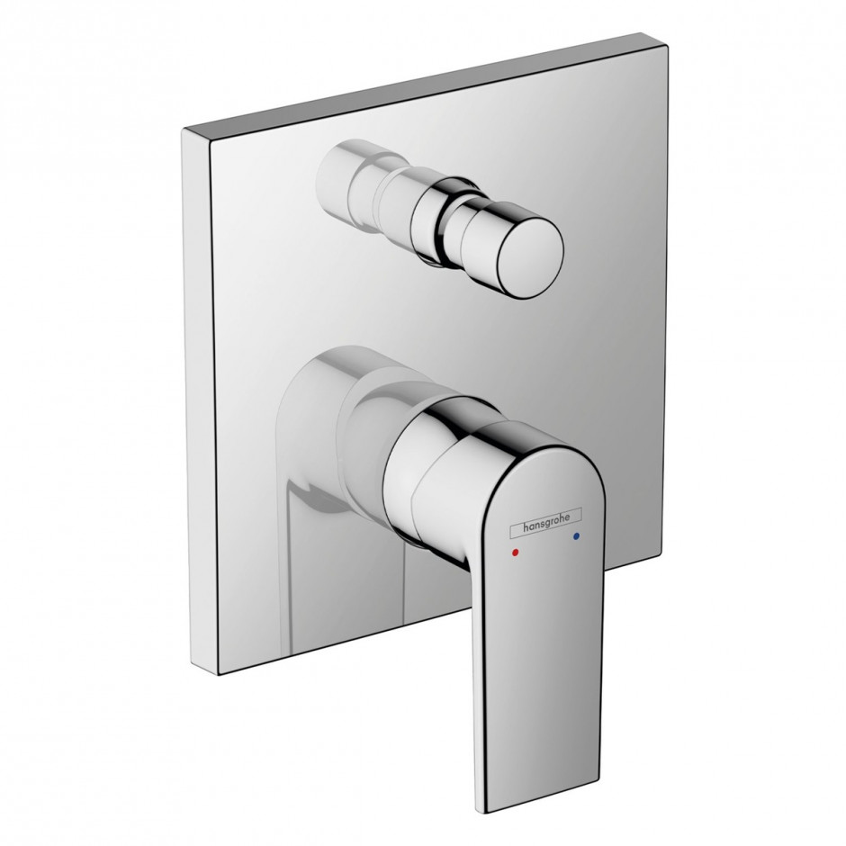 Hansgrohe Vernis Shape bateria wannowa montaż podtynkowy el. zewn. Chrom