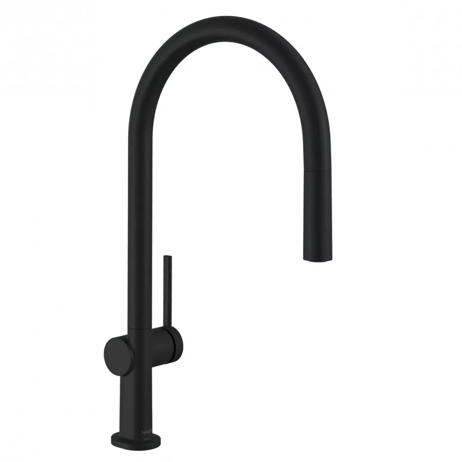 Hansgrohe Talis M54 bateria kuchenna 210 w/w 1jet Czarny Matowy