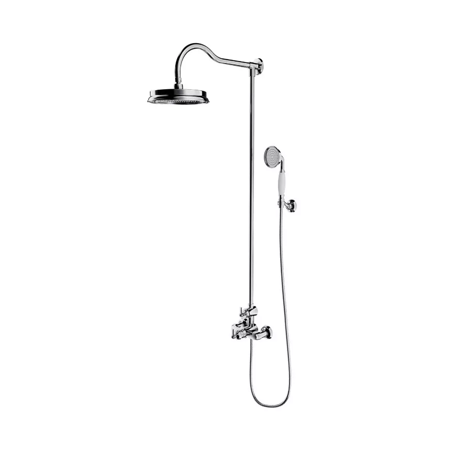 Omnires Armance Termostatyczny System Prysznicowy Natynkowy chrom połysk