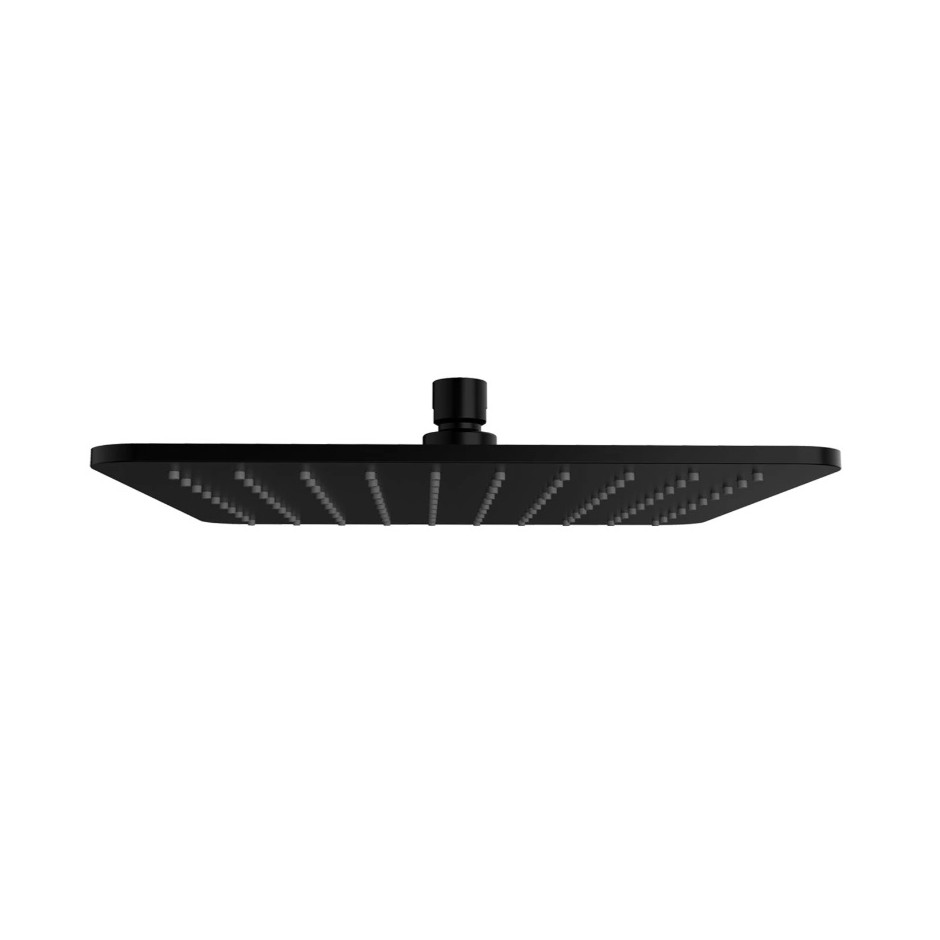 Omnires Slimline Deszczownica, 25 X 25 Cm czarny mat