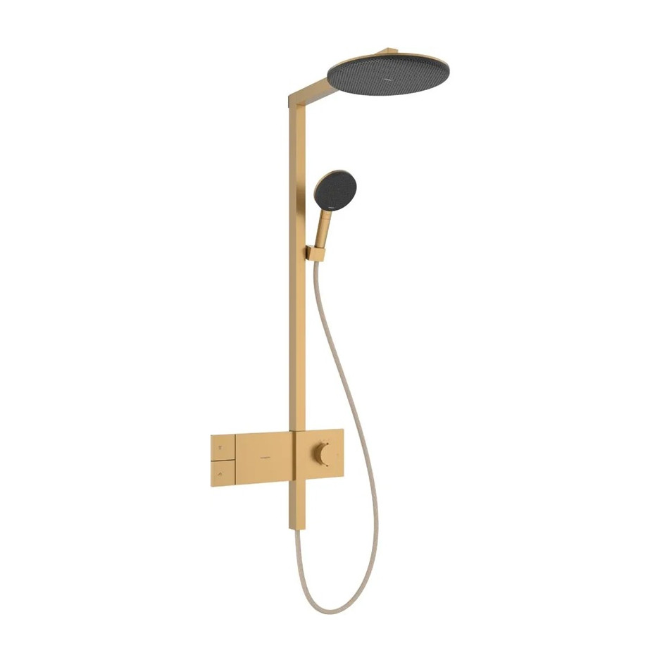 Hansgrohe Raindance Alive S Komplet prysznicowy 300 1jet EcoSmart z term. ShowerSelect Comfort Brąz Szczotkowany