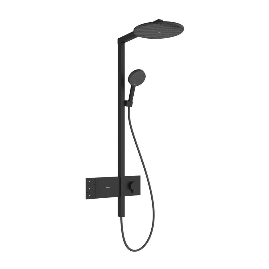 Hansgrohe Raindance Alive S Komplet prysznicowy 300 2jet z term. ShowerSelect Comfort Czarny Matowy
