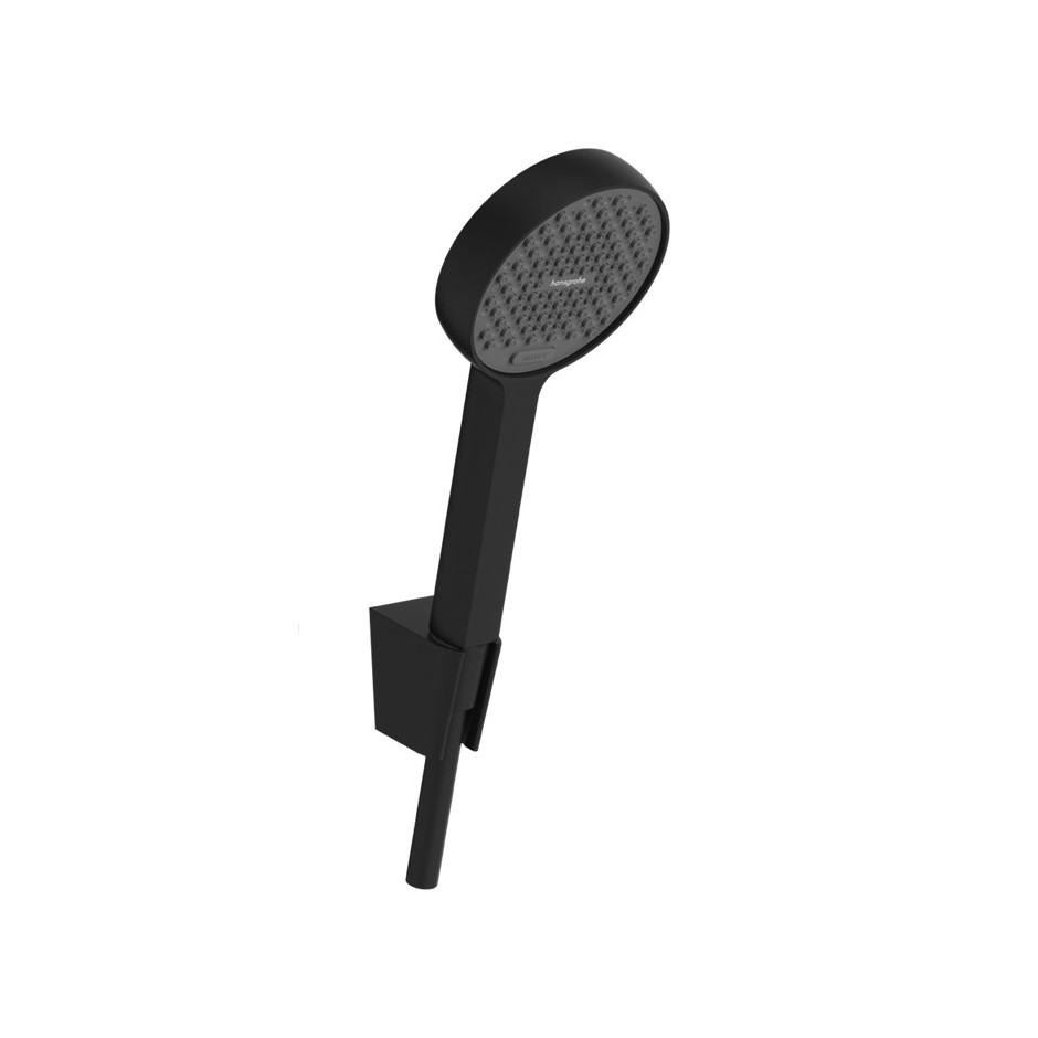 Hansgrohe Activera Select S Punktowy zestaw prysznicowy 95 2jet EcoSmart z wężem 125 cm Czarny Matowy