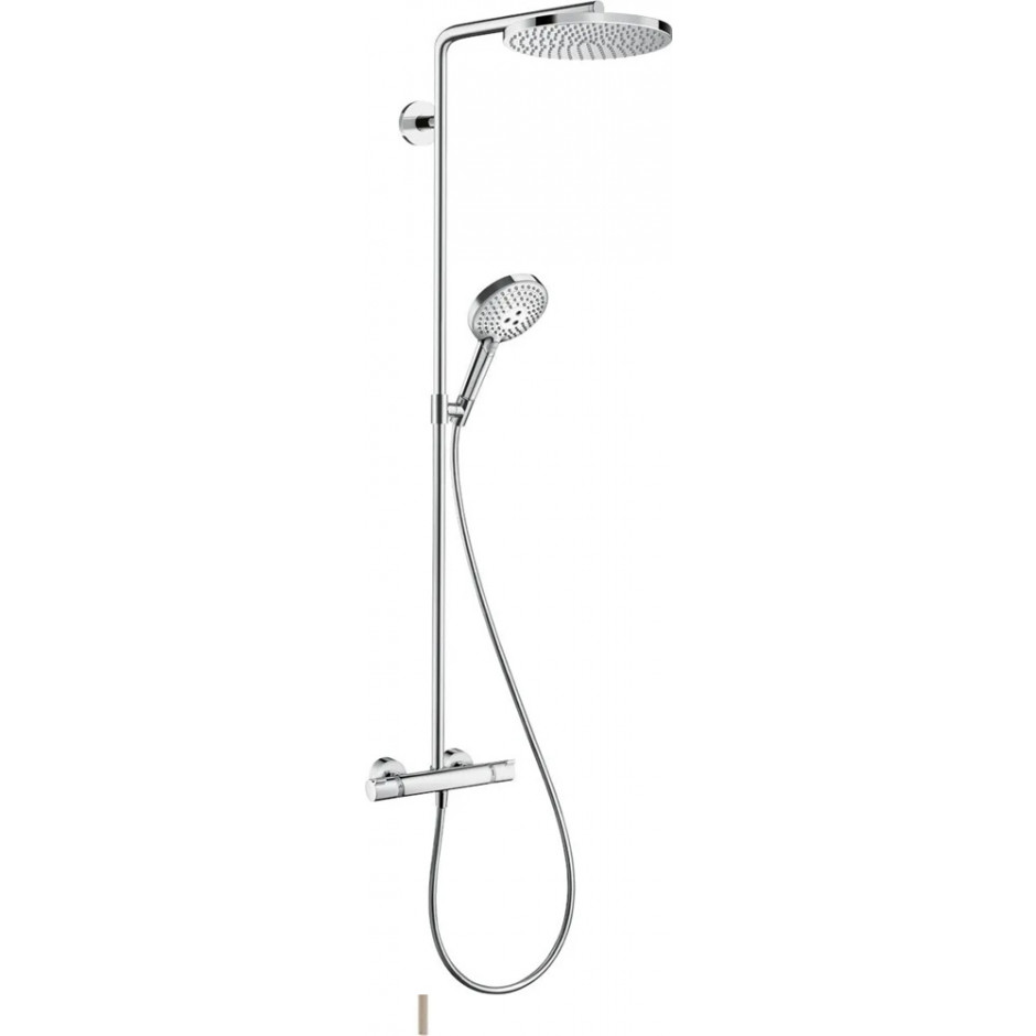 Hansgrohe Raindance S Komplet prysznicowy 240 1jet PowderRain, EcoSmart z term. Chrom