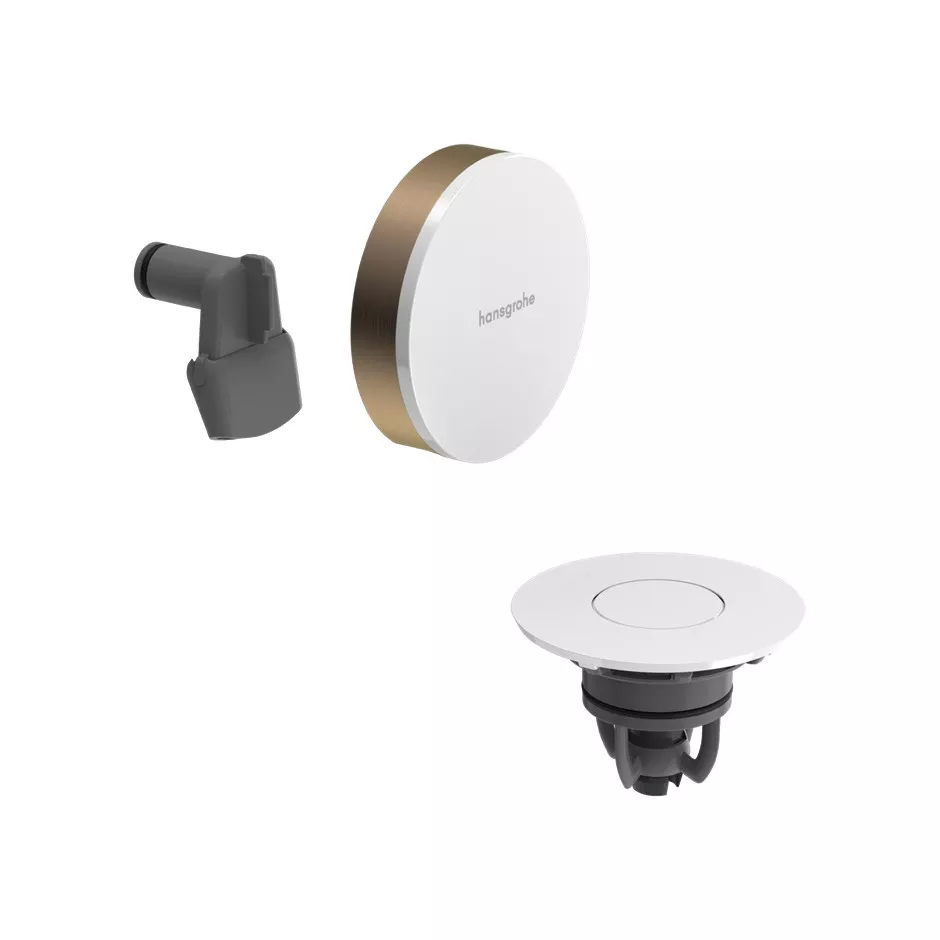 Hansgrohe Exafill Element zewnętrzny do syfonu wannowego z napełnianiem przez przelew