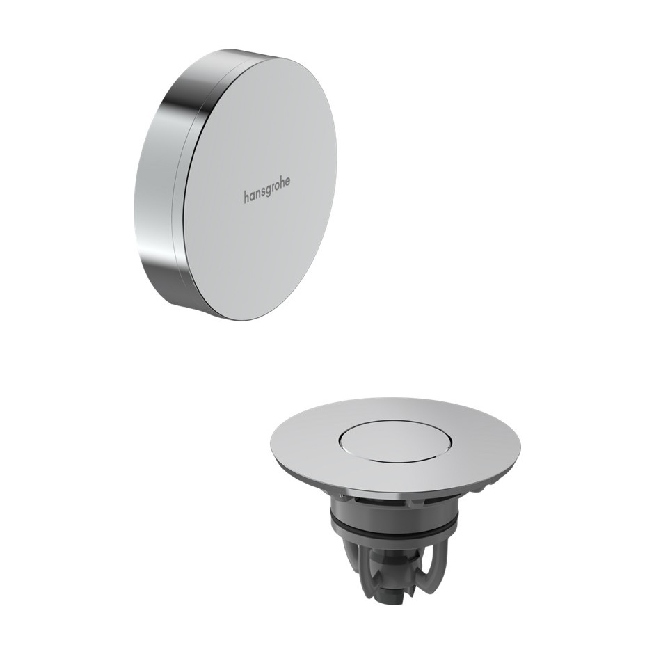 Hansgrohe Flexaplus Element zewnętrzny do syfonu wannowego z przelewem, chrom