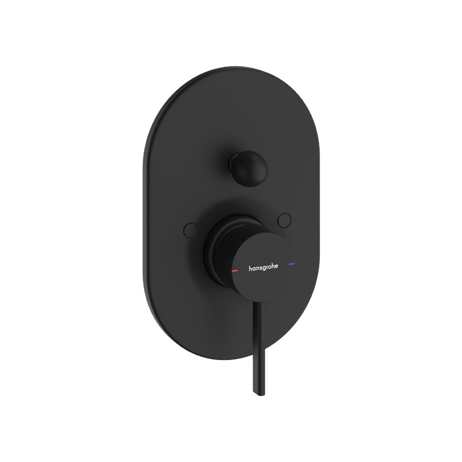 Hansgrohe Zesis S  bateria wannowa, podtynkowa Czarny Matowy