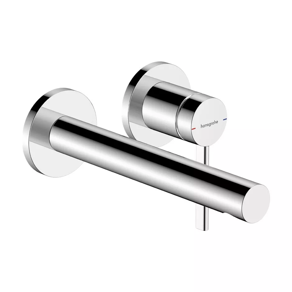 Hansgrohe Zesis S  bateria umywalkowa z wylewką 19,4 cm, ścienna, podtynkowa Chrom