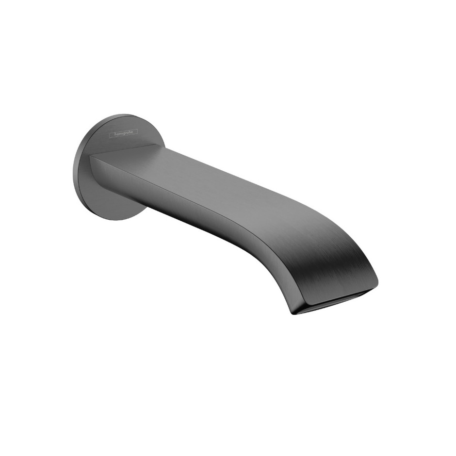 Hansgrohe Vivenis Wylewka wannowa Czarny Chrom Szczotkowany